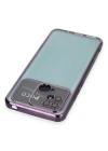 Newface Xiaomi Redmi 10C Kılıf Razer Lensli Silikon - Mor
