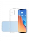 Newface Xiaomi Redmi 12 Kılıf Lüx Şeffaf Silikon
