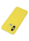 Newface Xiaomi Redmi 12C Kılıf Nano içi Kadife Silikon - Sarı