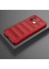 Newface Xiaomi Redmi 12C Kılıf Optimum Silikon - Kırmızı