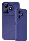 Newface Xiaomi Redmi 13 4G Kılıf Auto Focus Karbon Kapak - Lacivert