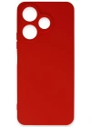 Newface Xiaomi Redmi 13 4G Kılıf First Silikon - Kırmızı