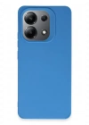 Newface Xiaomi Redmi 13 4G Kılıf First Silikon - Mavi