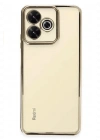 Newface Xiaomi Redmi 13 4G Kılıf Razer Lensli Silikon - Gold