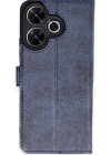 Newface Xiaomi Redmi 13 4G Kılıf Trend S Plus Kapaklı Kılıf - Lacivert
