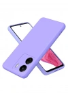 Newface Xiaomi Redmi 13C Kılıf First Silikon - Lila