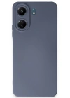 Newface Xiaomi Redmi 13C Kılıf Nano içi Kadife Silikon - Gri