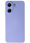 Newface Xiaomi Redmi 13C Kılıf Nano içi Kadife Silikon - Lila