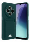 Newface Xiaomi Redmi 14C Kelvin Kartvizitli Silikon - Koyu Yeşil