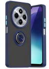 Newface Xiaomi Redmi 14C Kılıf Montreal Yüzüklü Silikon Kapak - Lacivert