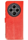 Newface Xiaomi Redmi 14C Kılıf Trend S Plus Kapaklı Kılıf - Kırmızı