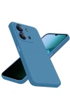 Newface Xiaomi Redmi 15C 4G Nano içi Kadife Silikon - Mavi