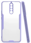 Newface Xiaomi Redmi 9 Kılıf Platin Silikon - Lila