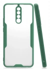 Newface Xiaomi Redmi 9 Kılıf Platin Silikon - Yeşil