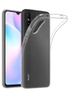 Newface Xiaomi Redmi 9A Kılıf Lüx Şeffaf Silikon - Şeffaf