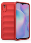 Newface Xiaomi Redmi 9A Kılıf Optimum Silikon - Kırmızı