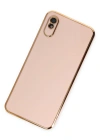 Newface Xiaomi Redmi 9A Kılıf Volet Silikon - Pembe