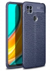 Newface Xiaomi Redmi 9C Kılıf Auto Focus Kapak - Lacivert