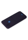 Newface Xiaomi Redmi 9C Kılıf Kelvin Kartvizitli Silikon - Derin Mor