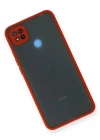 Newface Xiaomi Redmi 9C Kılıf Montreal Silikon Kapak - Kırmızı