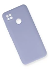 Newface Xiaomi Redmi 9C Kılıf Nano içi Kadife Silikon - Lila