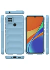 Newface Xiaomi Redmi 9C Kılıf Optimum Silikon - Sky Blue