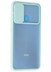 Newface Xiaomi Redmi 9C Kılıf Palm Buzlu Kamera Sürgülü Silikon - Turkuaz