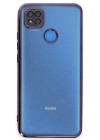 Newface Xiaomi Redmi 9C Kılıf Razer Lensli Silikon - Mor