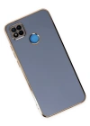 Newface Xiaomi Redmi 9C Kılıf Volet Silikon - Mavi