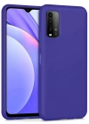 Newface Xiaomi Redmi 9T Kılıf Nano içi Kadife Silikon - Mor