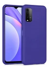 Newface Xiaomi Redmi 9T Kılıf Nano içi Kadife Silikon - Mor