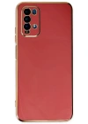 Newface Xiaomi Redmi 9T Kılıf Volet Silikon - Kırmızı