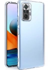Newface Xiaomi Redmi Note 10 5G Kılıf Lüx Şeffaf Silikon