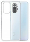 Newface Xiaomi Redmi Note 10 Kılıf Lüx Şeffaf Silikon