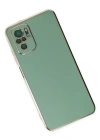 Newface Xiaomi Redmi Note 10 Kılıf Volet Silikon - Açık Yeşil