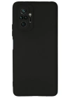 Newface Xiaomi Redmi Note 10 Pro Kılıf First Silikon - Siyah