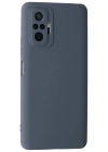 Newface Xiaomi Redmi Note 10 Pro Kılıf Nano içi Kadife Silikon - Gri