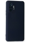 Newface Xiaomi Redmi Note 10 Pro Kılıf Nano içi Kadife Silikon - Lacivert