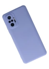 Newface Xiaomi Redmi Note 10 Pro Kılıf Nano içi Kadife Silikon - Lila