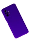 Newface Xiaomi Redmi Note 10 Pro Kılıf Nano içi Kadife Silikon - Mor