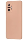 Newface Xiaomi Redmi Note 10 Pro Kılıf Nano içi Kadife Silikon - Pudra