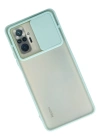 Newface Xiaomi Redmi Note 10 Pro Kılıf Palm Buzlu Kamera Sürgülü Silikon - Turkuaz