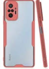 Newface Xiaomi Redmi Note 10 Pro Kılıf Platin Silikon - Pembe