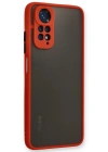 Newface Xiaomi Redmi Note 11 Kılıf Montreal Silikon Kapak - Kırmızı