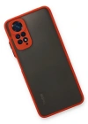 Newface Xiaomi Redmi Note 11 Kılıf Montreal Silikon Kapak - Kırmızı
