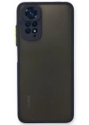 Newface Xiaomi Redmi Note 11 Kılıf Montreal Silikon Kapak - Lacivert