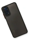 Newface Xiaomi Redmi Note 11 Kılıf Montreal Silikon Kapak - Siyah