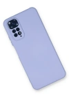 Newface Xiaomi Redmi Note 11 Kılıf Nano içi Kadife Silikon - Lila