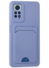 Newface Xiaomi Redmi Note 11 Pro Kılıf Kelvin Kartvizitli Silikon - Lila