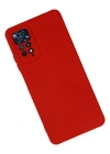 Newface Xiaomi Redmi Note 11 Pro Kılıf Nano içi Kadife Silikon - Kırmızı